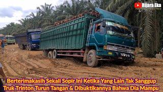 Ketika Yang Lain Tak Sanggup Menolong Truk Trinton Turun Tangan & Dibuktikannya Bahwa Dia Mampu