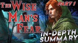 The Wise Mans Fear - HIDDEN DETAILS REVEALED  In-Depth Summary PART ONE