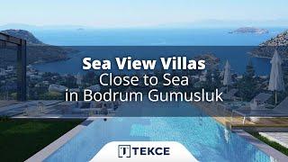 Sea View Villas Close to Sea in Bodrum Gumusluk  Antalya Homes ®