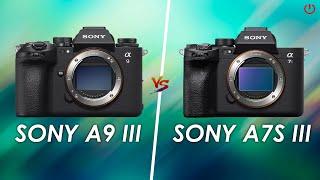 Sony A9 III vs Sony A7S III  Comparison