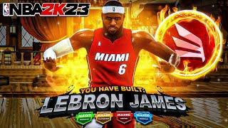 LEBRON JAMES 69 INSIDE-OUT SCORER BUILD MADE NBA 2K23 FUN...