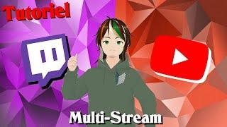 Streamer sur Youtube et Twitch en Même Temps   Avec OBS  - Tutoriel FR