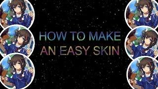 How to make an easy skin  Ogario skin