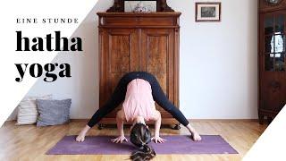 Komplette Hatha Yogastunde  Yoga Vidya Grundreihe mit Variationen  60 Minuten Yoga