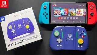 Unboxing NYXI Hyperion Pro Purple Style Wireless Joy-pad for SwitchSwitch OLED