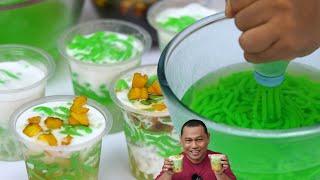 Cendol seenak ini dicetak dari botol bekas siap-siap bulan puasa diserbu orang