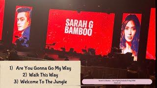 Sarah G. & Bamboo duet - live in Sydney Australia 9 Aug 2024