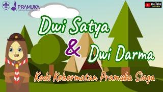 Dwi Satya dan Dwi Darma  Kode Kehormatan Pramuka Siaga