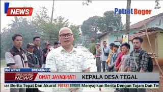 Realisasikan Samisade Tahap II Kades Tegal Bangun Betonisasi Jalan Penghubung dan TPT