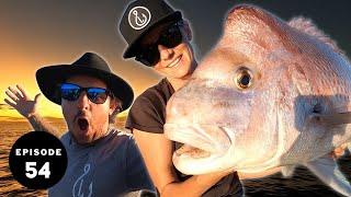 UNBELIEVABLE SESSION on HUGE SNAPPER  FISHING MORETON BAY - Ep 54