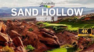 SAND HOLLOW GOLF COURSE 4K Best Golf Course In Utah