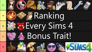 Ranking Every Bonus and Reward Trait in the Sims 4 A Tier List