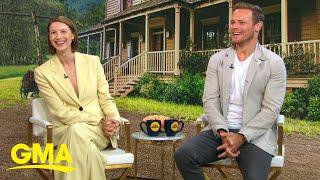 Sam Heughan and Caitriona Balfe talk new season of Outlander’ l GMA