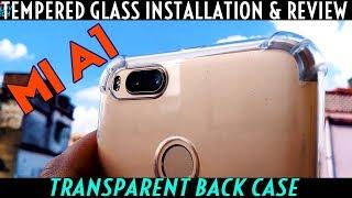 Xiaomi Mi A1 Tempered Glass Installation REVIEW & Back Cover Case Best Budget Choices Mi 5x