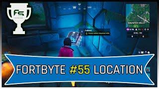 Fortnite Fortbyte Challenge #55 - Found Within Haunted Hills Location Guide