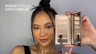 Urban Decay Naked2 Basics Eyeshadow Palette 6 Taupe & Brown Matte Neutral Shades.