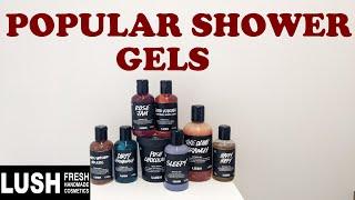 LUSH SHOWER GELSBODY WASH HAUL APRIL 2022