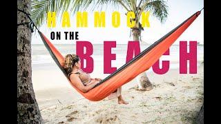 The best Hammock to hook and relax  Palmcove Beach Australia