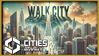 Building a Stairway to Heaven in Cities Skylines 2 Walk City