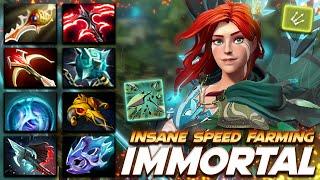 Windranger Insane Speed Farming Legolas - Dota 2 Pro Gameplay Watch & Learn