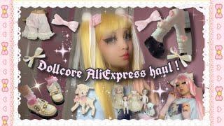 ･ﾟhuge KawaiiDollcore AliExpress haul･ﾟ +3 wigs  alternative wear