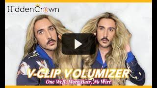 Celebrity Hairstylist Clayton Hawkins Tries the V-Clip from Hidden Crown