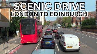 London to Edinburgh by BUS DRIVE