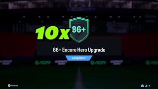 EA SPORTS FC 24 10x 86+ ENCORE HERO PACKS + 650k 85x60 PACK