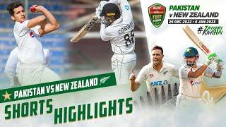 Short Highlights  Pakistan vs New Zealand  1st Test Day 2  PCB  MZ1L