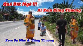 trời ơi  nhìn sư nhỏ mà thương mà khóc không biết sư nhỏ có vượt qua được không _sư phước đông