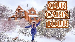 *2023* OUR NEW CABIN TOUR WE PLAN TO AIRBNB & START A GLAMPING CAMP TOO