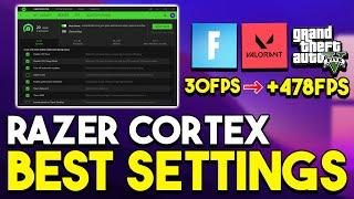 Razer Cortex Game Booster Best Settings For GAMING Best Game Booster For PC