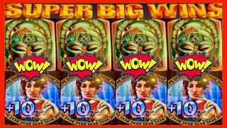 SUPER BIG WINSHOLY $HIT KING OF AFRICA+NAPOLEON & JOSEPHINE SLOT MACHINE