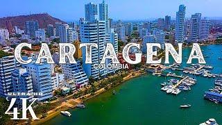 Cartagena Colombia  in 4K ULTRA HD  Drone Footage