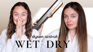 DYSON AIRSTRAIT ON CURLY FRIZZY HAIR - does it work?