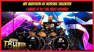 NORSKE TALENTER AUDITION 2024 Norways Got Talent - MAURICIO EXTREME DRUMS PERFORMANCE