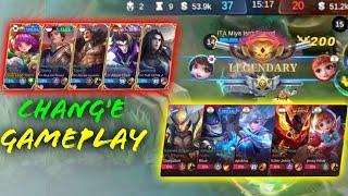 CHANGE GAMEPLAY INTENSE MATCHTOP DAMAGE BUILD 2023MOBILE LEGENDS