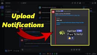 Add YouTube Channel Upload Notifications To Your Discord Server