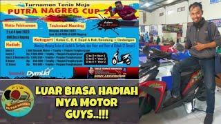 LUAR BIASA HADIAHNYA 1UNIT MOTOR TURNAMEN PUTRA NAGREG CUP 2