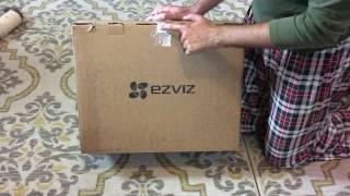 EZVIZ 1080p 4 Camera System Unboxing