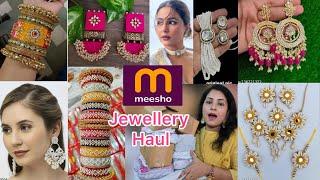 10 Meesho *Trendy* Jewellery Haul  *Wedding Special*Jewellery Haul   Honest review  Tryon