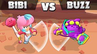 BIBI vs BUZZ  Brawl Stars