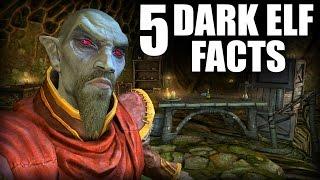 Skyrim - 5 Dark Elf Facts - Elder Scrolls Lore