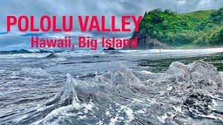 Pololu Valley  Honokane Nui Bench Lookout  Hiking Trails  Big Island Hawaii  Kohala Coast