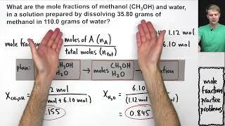 Mole Fraction Practice Problems