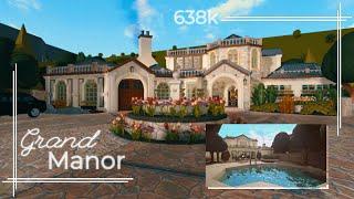 Grand Manor Pt. 1 638k  Roblox Bloxburg