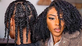 Easy Flat Twist Out Tutorial for Natural Hair  Beginner-Friendly