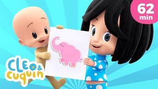 Elephant on a Swing and more Nursery Rhymes by Cleo and Cuquin  Children Songs