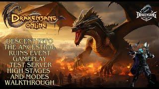 Drakensang Online - Descent into the Ancestral Ruins Event Gameplay Test Server Drakensang Dso