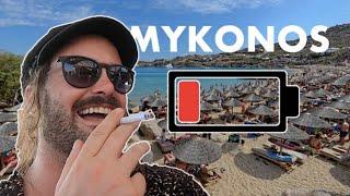 Mykonos took the last bit of energy I had left